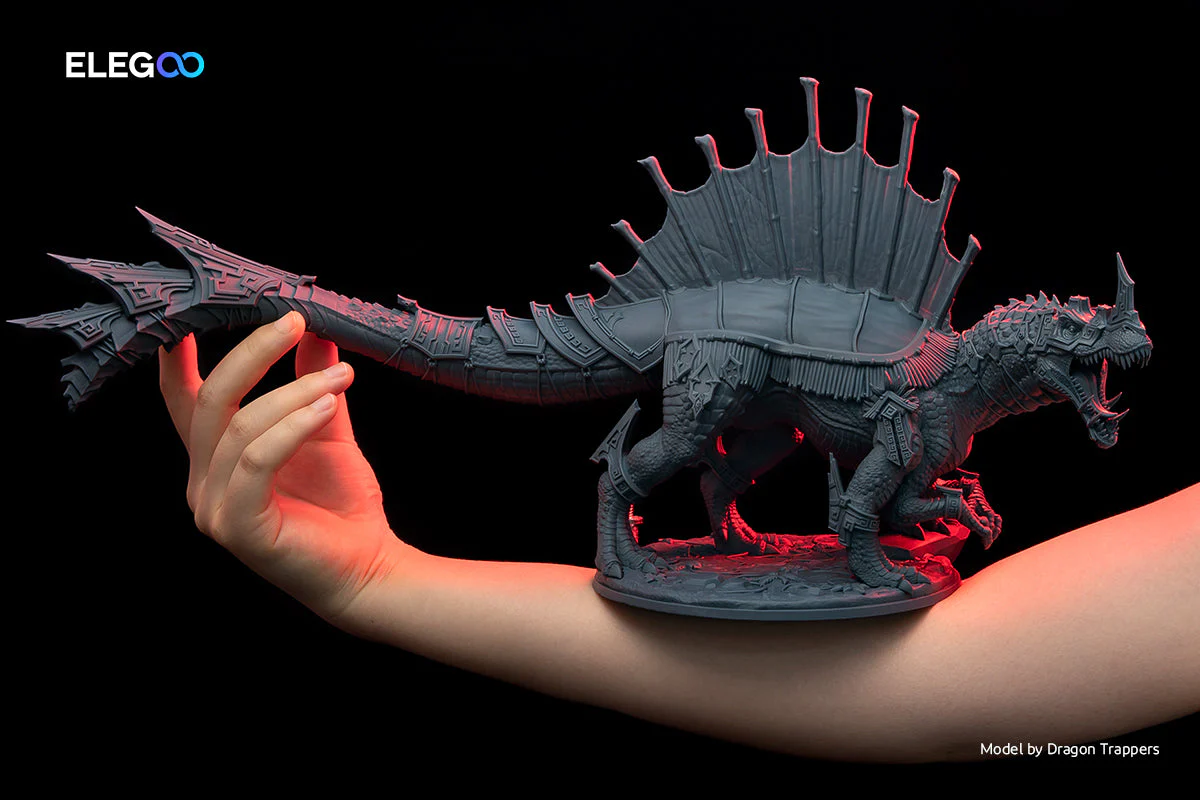 8K Water-Washable Resin - Image 10