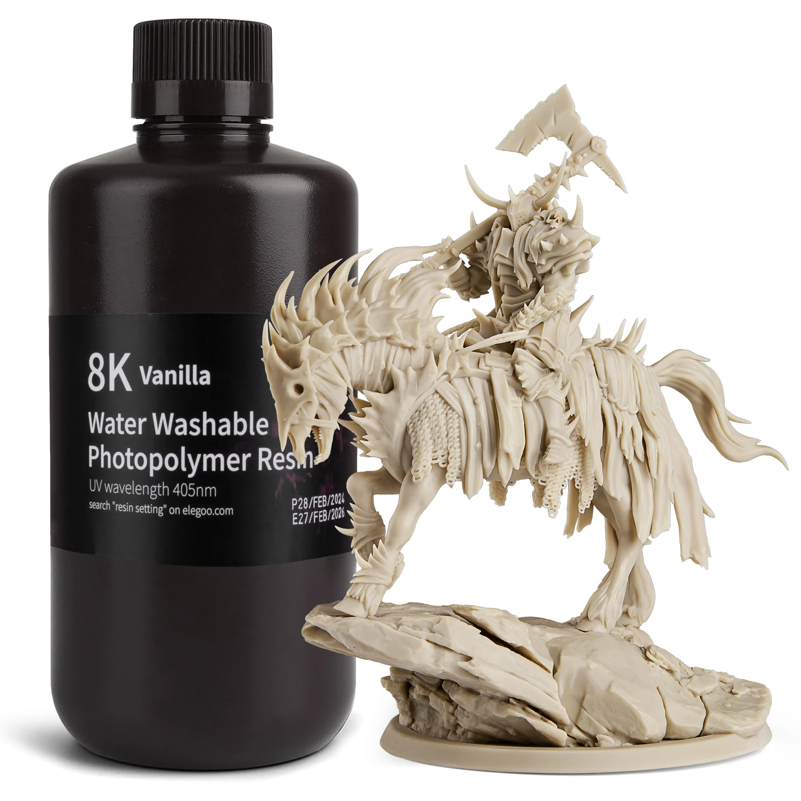 8K Water-Washable Resin - Image 12