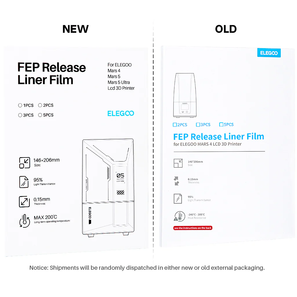 FEP Film for Mars 4/5/5 Ultra (5 Pcs) - Image 6